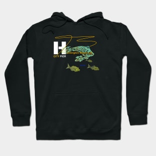 Huntington Beach City Pier, California Hoodie